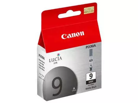 Картридж струйный Canon PGI-9MBK (1033B001), черный матовый, оригинальный, ресурс 329 страниц, для Canon PIXMA-Pro9500