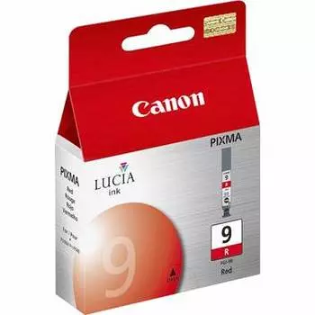 Картридж струйный Canon PGI-9R (1040B001), красный, оригинальный, объем 14 мл, ресурс 2025 страниц для Canon Pixma Pro 9500