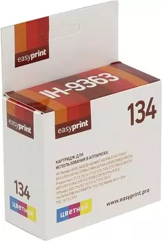 Картридж струйный EasyPrint IH-9363 (№134 C9363HE), цветной, совместимый