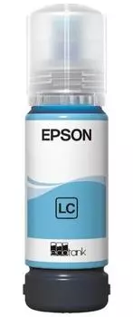 Чернила Epson 108, 70 мл, светло-голубой, оригинальные для Epson L18050/L8050 (C13T09C54A)