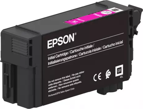 Картридж струйный Epson T40D3 (C13T40D34N/C13T40D340), пурпурный, оригинальный, объем 50 мл для Epson SC-T3100/SC-T3100N/SC-T5100/SC-T5100N