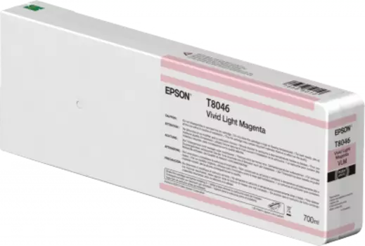 Картридж струйный Epson T55K (C13T55K600), светло-пурпурный, оригинальный, объем 700 мл для SureColor SC-P6000/SureColor SC-P7000/SureColor SC-P7000V/SureColor SC-P8000/SureColor SC-P9000/SureColor SC-P9000V