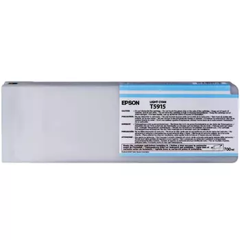 Картридж струйный Epson T5915 (C13T591500), светло-голубой, оригинальный, объем 700 мл для Epson Epson Stylus Pro 11880