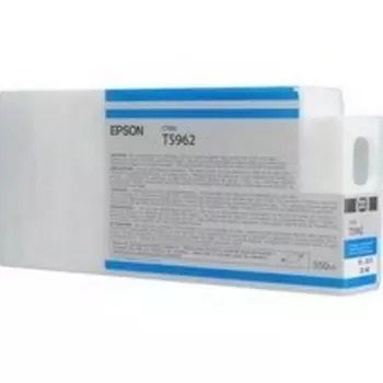 Картридж струйный Epson T5962 (C13T596200), голубой, оригинальный, объем 350 мл для Epson Epson Stylus Pro 9900 / 7900 / 9890 / 7890 / WT7900 Design Edition / WT7900 / 7700 / 9700