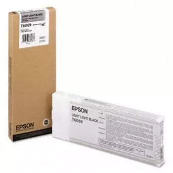 Картридж струйный Epson T6069 (C13T606900), светло-серый, оригинальный, объем 220 мл для Epson Epson Stylus Pro 4800 / 4880