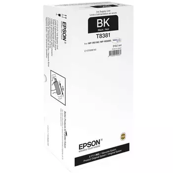 Картридж струйный Epson T8381 (C13T838140), черный, оригинальный, ресурс 20000 страниц для Epson Epson WorkForce Pro WF-R5190DTW / WF-R5690DTWF