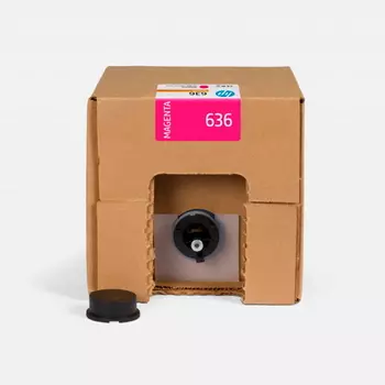 Картридж струйный HP 636 (2LL59A), пурпурный, оригинальный, объем 3л для Stitch S500