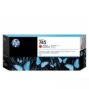 Картридж струйный HP 745 (F9K06A), красный, оригинальный, объем 300 мл для HP HP DesignJet Z2600/Z5600
