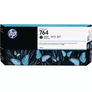 Картридж струйный HP 764 (C1Q16A), черный матовый, оригинальный, объем 300мл, для HP Designjet T3500 Production eMFP, 914 мм /