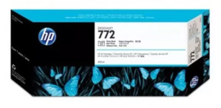 Картридж струйный HP 772 (CN633A), фото черный, оригинальный, объем 300 мл для HP Designjet Z5200 / Z5400