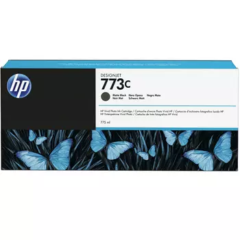 Картридж струйный HP 773C (C1Q37A), черный матовый, оригинальный, объем 775мл, для HP Designjet Z6600 / Z6800 1524 мм