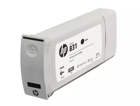 Картридж струйный HP 831 (CZ694A), черный, оригинальный, объем 775 мл для HP Latex 310/315/330/335/360/370/375
