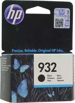 Картридж струйный HP 932 (CN057AE), черный, оригинальный, ресурс 400 страниц для HP HP Officejet 6100 / 6700 / 7510 / 7612 / 7110