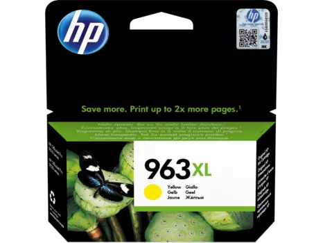 Картридж струйный HP 963XL (3JA29AE), желтый, оригинальный, ресурс 1600 страниц для HP OfficeJet Pro 9010/9013/9020/9023