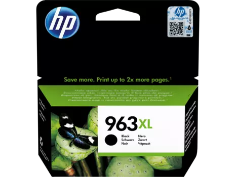 Картридж струйный HP 963XL (3JA30AE), черный, оригинальный, ресурс 2000 страниц для HP OfficeJet Pro 9010/9013/9020/9023