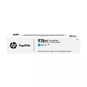 Картридж струйный HP 976YC (L0S29YC), голубой, оригинальный, ресурс 16000 страниц для HP HP PW Pro 5777/552