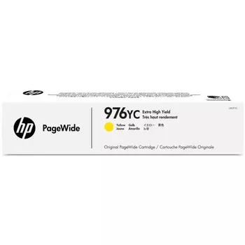 Картридж струйный HP 976YC (L0S31YC), желтый, оригинальный, ресурс 16000 страниц для HP HP PW Pro 5777/552