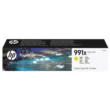Картридж струйный HP 991X (M0J98AE), желтый, оригинальный, ресурс 16000 страниц для HP HP PageWide Pro 775, 772, 777