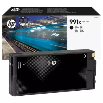 Картридж струйный HP 991X (M0K02AE), черный, оригинальный, ресурс 20000 страниц для HP HP PageWide Pro 750dn Printer, HP PageWide Pro 750dw Printer, HP PageWide Pro 772dn MFP Printer, HP PageWide Pro 772zt MFP Printer, HP PageWide Pro 777hc MFP Printer, HP PageWide Pro 777z MFP Printer