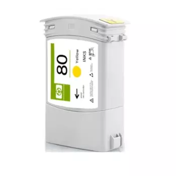 Картридж струйный NV Print NV-C4848A (80/C4848A), желтый, совместимый, 400 мл, для HP DJ 1050c/DJ 1055cm