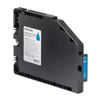 Картридж струйный Ricoh тип 1 (257060), голубой, оригинальный, объем 100 мл для Ricoh Ri 100