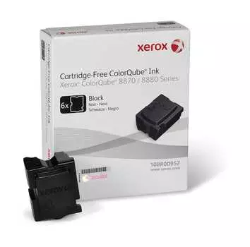 Картридж струйный Xerox (108R00957), черный, оригинальный, ресурс 16700 страниц для Xerox ColorQube 8570/8580