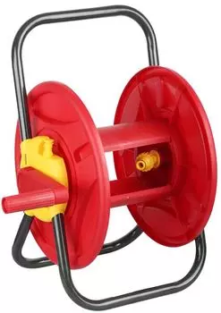 Катушка Grinda, диаметр шланга 1/2" (13 мм), вместимость 45 м, без шланга, ручное сматывание (8-428405_z01)