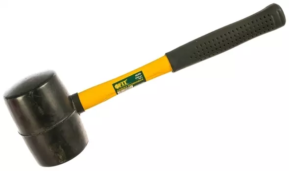 Киянка, рукоять пластик обрезиненная, боек резина 900г, FIT 45495