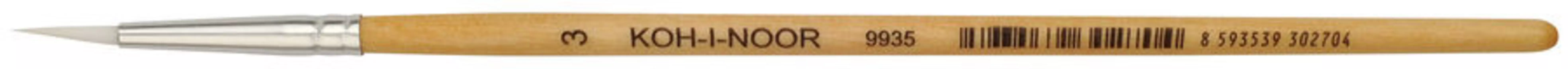 Кисть художественная Koh-I-Noor №3 синтетика (9935003024KK)