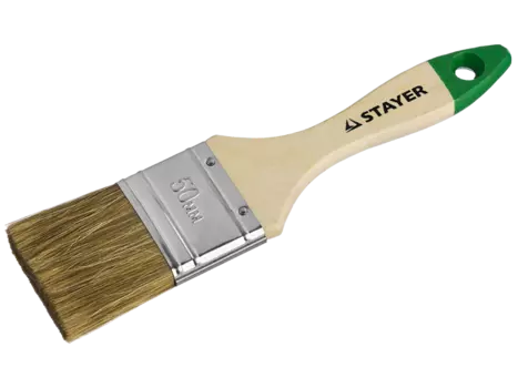 Кисть STAYER LASUR-STANDARD, плоская, 50мм (01031-50)