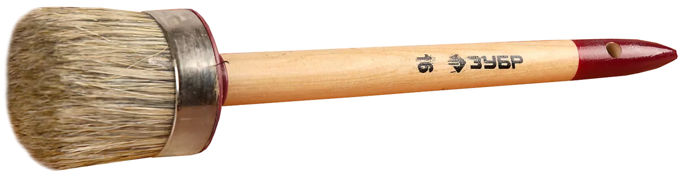Кисть Зубр МАСТЕР №16, круглая, 55мм (01501-55)