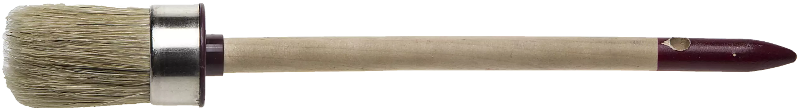 Кисть Зубр МАСТЕР №8, круглая, 35мм (01501-35)