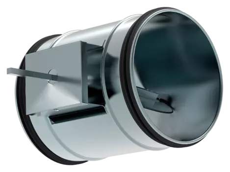 Клапан воздушный Shuft DCGAr 355, для круглых каналов, серебристый (DCGAr 355)