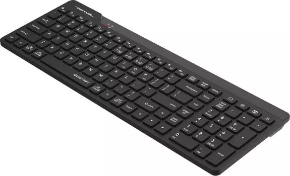 Клавиатура беспроводная A4Tech FBK23 AS, мембранная, Bluetooth/Радиоканал, черный (FBK23 AS) Английская раскладка!!!