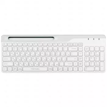 Клавиатура беспроводная A4Tech Fstyler FBK25, мембранная, USB, белый/серый (FBK25 WHITE)