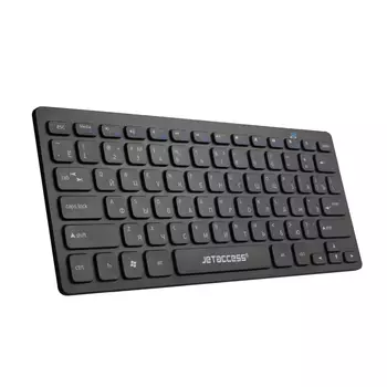Клавиатура беспроводная Jet.A SLIM LINE K8 BT, ножничная, Bluetooth, черный (K8 BT Black)