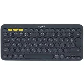Клавиатура беспроводная Logitech K380 Multi-Device, мембранная, Bluetooth, темно серый (920-007584)