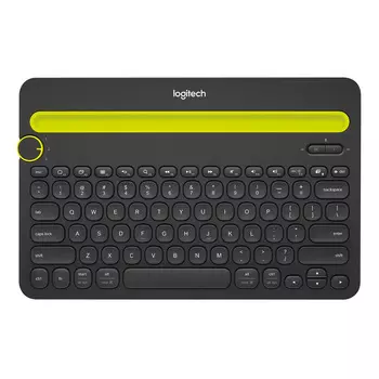 Клавиатура беспроводная Logitech K480, мембранная, Bluetooth, черный (920-006368)