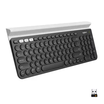 Клавиатура беспроводная Logitech K780, мембранная, Bluetooth, черный (920-008043)