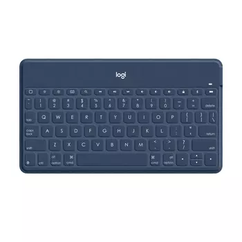 Клавиатура беспроводная Logitech Keys-To-Go, мембранная, Bluetooth, синий (920-010123)