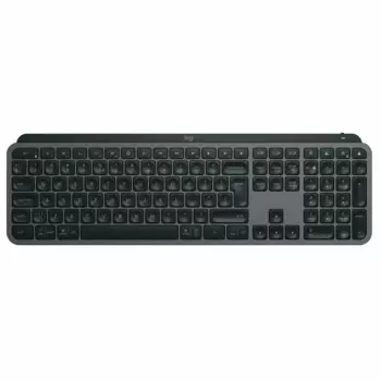 Клавиатура беспроводная Logitech MX Keys S, ножничная, подсветка, Bluetooth/Радиоканал, серый/черный (920-011600) Английская раскладка!!!