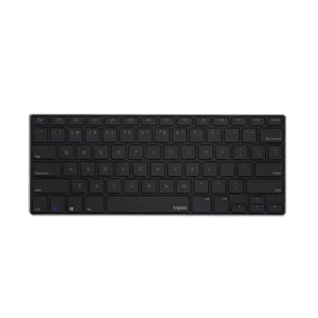 Клавиатура беспроводная Rapoo E6080, мембранная, Bluetooth/Радиоканал, черный (E6080)