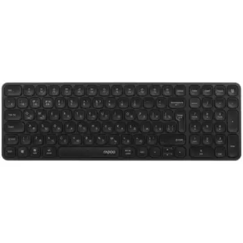 Клавиатура беспроводная Rapoo E9310M, ножничная, Bluetooth/Радиоканал, черный (E9310M)