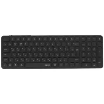 Клавиатура беспроводная Rapoo E9350L, ножничная, Bluetooth/Радиоканал, черный (E9350L)