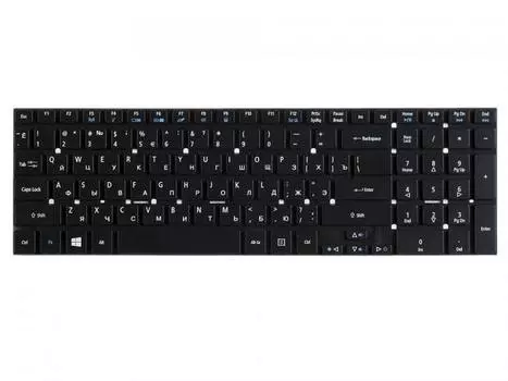 Клавиатура для ноутбука Acer Aspire 5755, 5830, 5830TG, E1-510, E1-522, E1-530, E1-530G, E1-532, E1-532G, E1-570, E1-570G, E1-572, E1-572G, E1-572PG, E5-521, E5-531G, E5-571, E5-571G, V3-531, V3-531G, V3-551, V3-551G, V3-571, V3-571G, V3-572G, V3-731, V3-731G, V3-771, V3-771G, V3-772G, V5-561, V5-561G, Travelmate P255-M, Travelmate P255-MG, черный