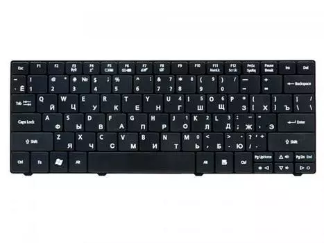 Клавиатура для ноутбука Acer Aspire One 721/722/751/751H/752/753, 1410/1401/1551/1810/1810/1810T/1830TZ, Travelmate 8172T, черный (KB.I110A.109)