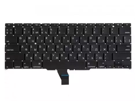 Клавиатура для ноутбука Apple MacBook Air 11 A1370 A1465 Mid 2011 - Mid 2017, черный