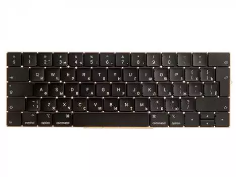 Клавиатура для ноутбука Apple MacBook Pro 13 15 Retina Touch Bar A1706 A1707 Late 2016 Mid 2017, черный