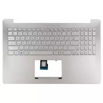 Клавиатура для ноутбука Asus N501JW, серебристый (666454)