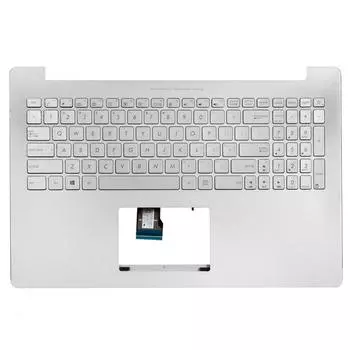 Клавиатура для ноутбука Asus N501JW, серебристый (666576)